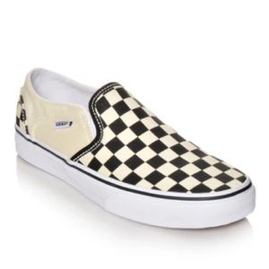 NIB VANS ASHER CHECKER SKATE SHOES sz 5 youth